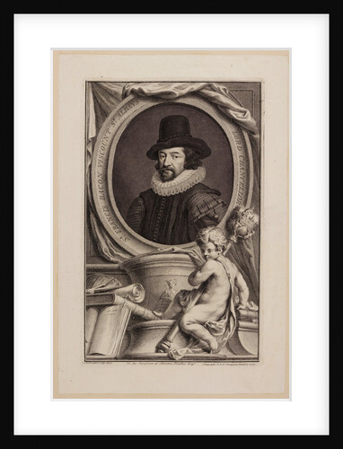 Portrait of Francis Bacon by Jacobus Houbraken