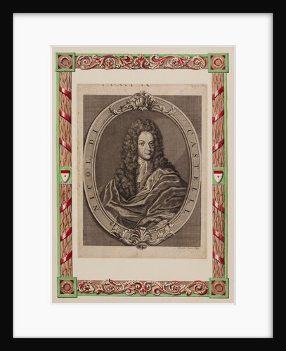 Portrait of Nicolò Castelli by Gottlieb Leberecht Crusius