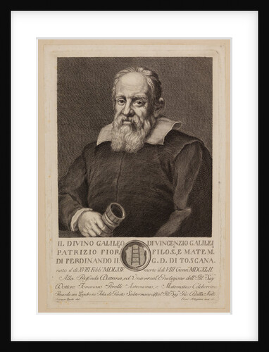 Portrait of Galileo Galilei by Francesco Allegrini