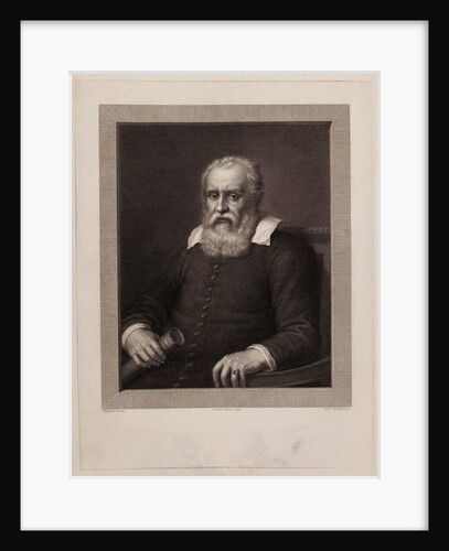 Portrait of Galileo Galilei by Pietro Antonio Leone Bettelini