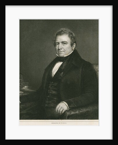 Portrait of Joseph Hume (1777-1855) by William Holl II