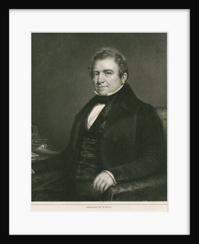 Portrait of Joseph Hume (1777-1855) by William Holl II
