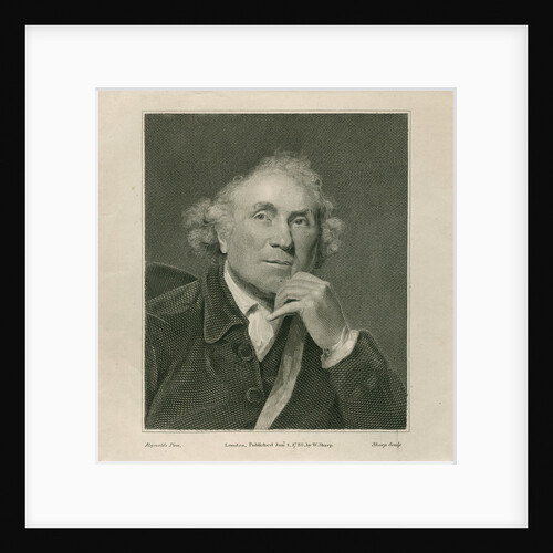 Portrait of John Hunter (1728-1793) by William Sharp
