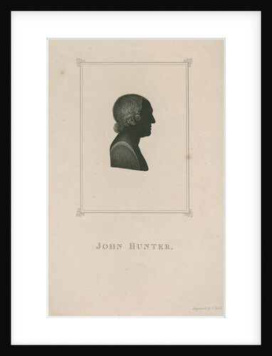 Portrait of John Hunter (1728-1793) by Georges Maile
