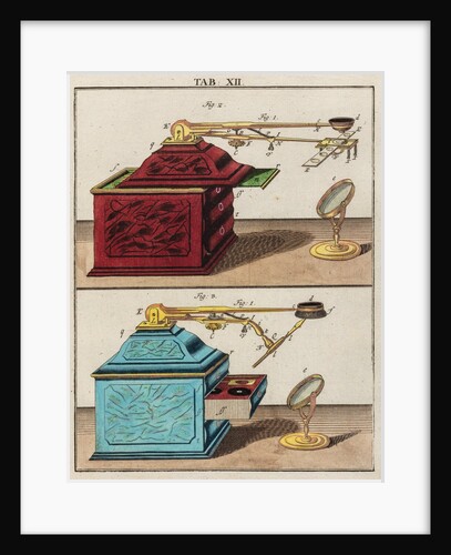 Microscope case by Adam Wolfgang Winterschmidt