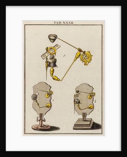 ‘Modern’ microscopes by Adam Wolfgang Winterschmidt