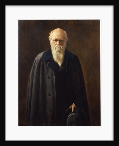 Portrait of Charles Darwin (1809-1882) by Mabel Messer