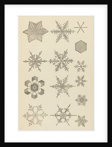 Snow crystals by James Glaisher