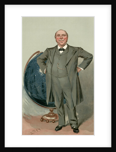 Caricature of Robert Stawell Ball by Leslie Matthew Ward