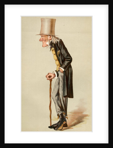 Caricature of Richard Owen by Leslie Matthew Ward