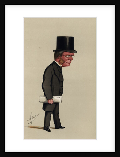 Caricature of Lyon Playfair by Carlo Pellegrini