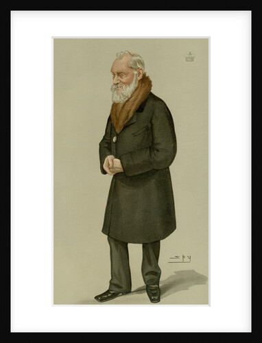 Caricature of William Thomson by Leslie Matthew Ward
