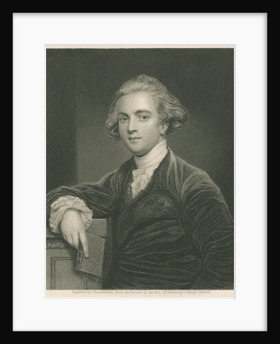 Portrait of Sir William Jones by James Posselwhite