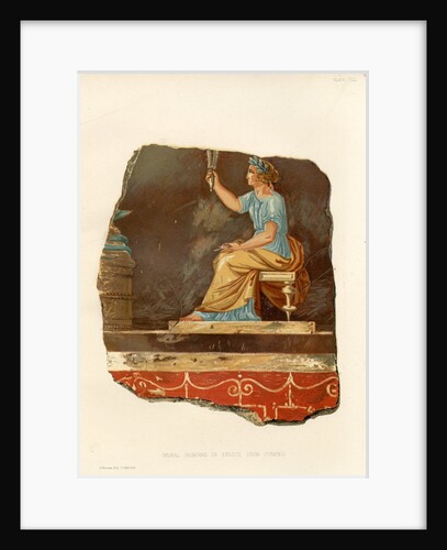 Mural from Pompeii by C. F. Kell