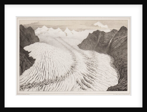 Various glaciers, Zermatt by Hercule Nicolet