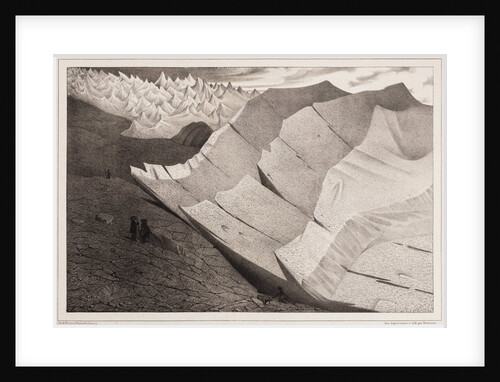 Decaying ice, Zermatt by Hercule Nicolet