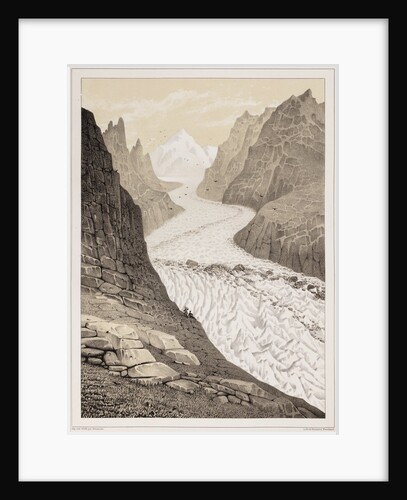 Fiescher glacier by Hercule Nicolet