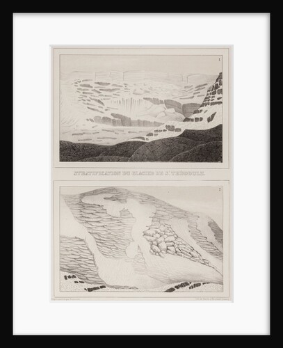 Theodul glacier by Hercule Nicolet