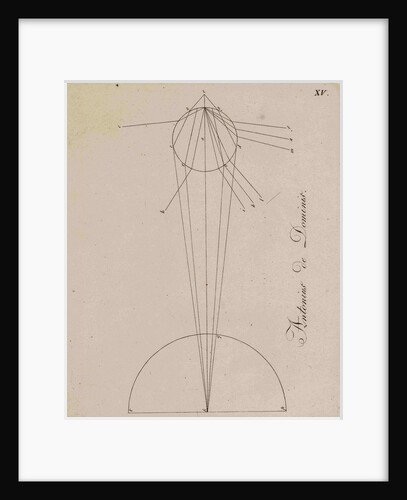 Theory of the rainbow by Johann Wolfgang von Goethe