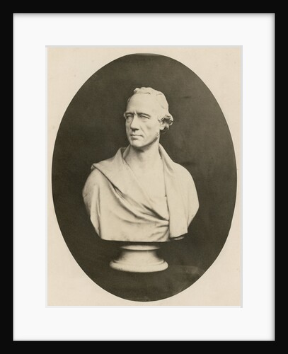 Portrait bust of William Martin Leake (1777-1860) by Antoine Jean Francois Claudet