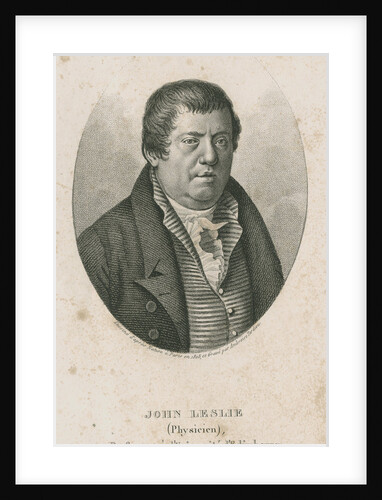 Portrait of John Leslie (1766-1832) by Ambroise Tardieu