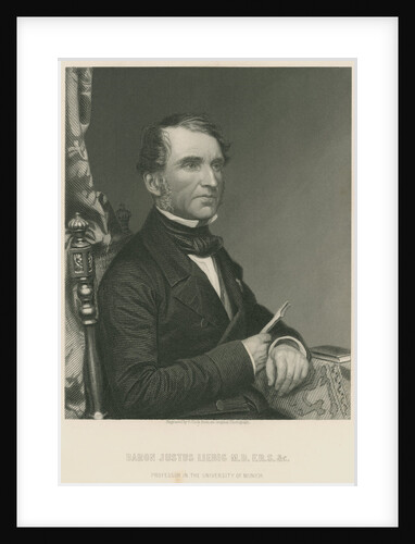 Portrait of Justus von Liebig (1803-1873) by Conrad Cook