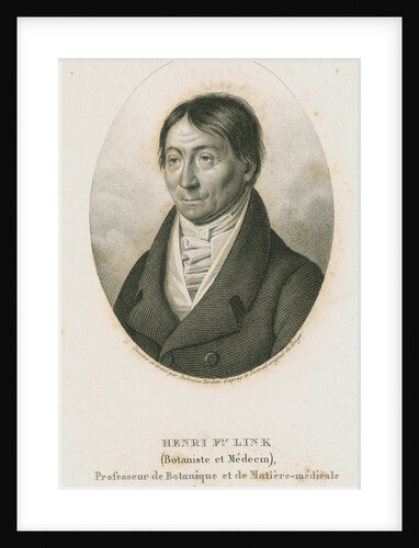 Portrait of Johann Heinrich Friedrich Link (1767-1851) by Ambroise Tardieu