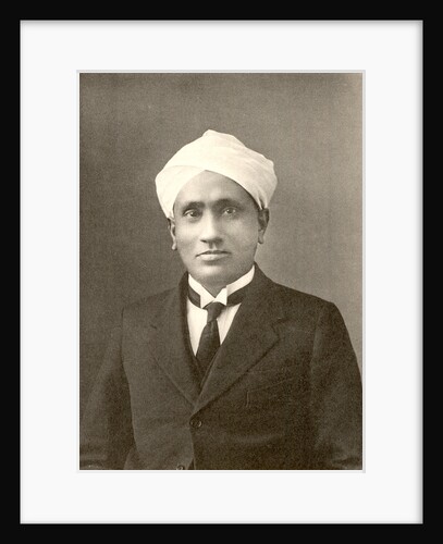 Portrait of Chandrasekhara Venkata Raman (1888-1970) by Anonymous