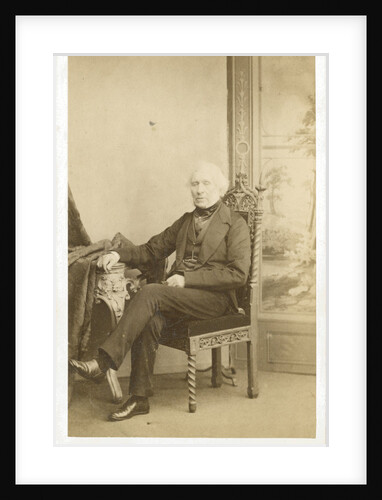 Portrait of David Brewster (1781-1868) by James Valentine