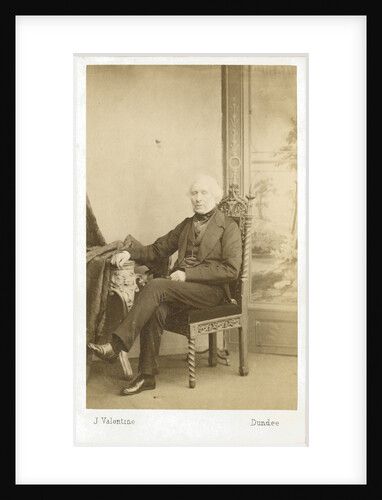 Portrait of David Brewster (1781-1868) by James Valentine