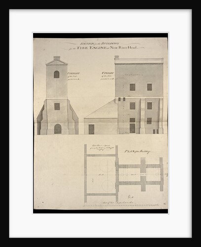 New River Head engine by John Smeaton