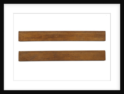 Wooden rulers from Woolsthorpe by Anonymous