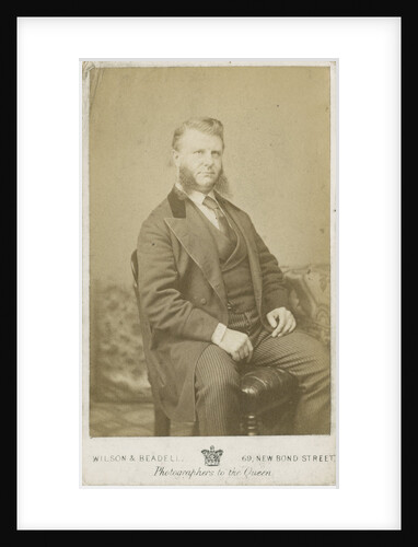 Portrait of Frederick Augustus Abel (1827-1902) by Wilson & Beadell