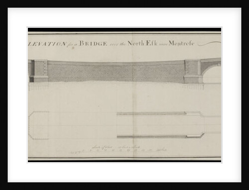 North Esk bridge by John Smeaton
