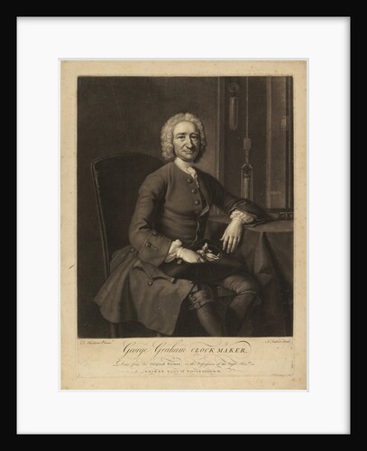 Portrait of George Graham (1673-1751) by John Faber the Younger