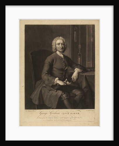 Portrait of George Graham (1673-1751) by John Faber the Younger