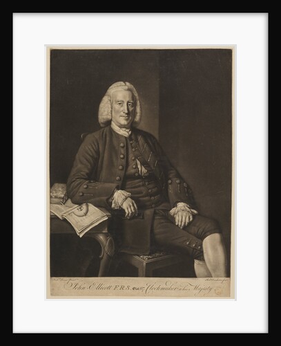 Portrait of John Ellicott (1701-1772) by Robert Dunkarton