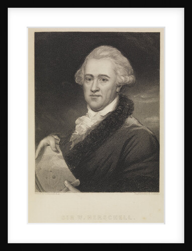 Portrait of William Herschel (1738-1822) by Edward Scriven