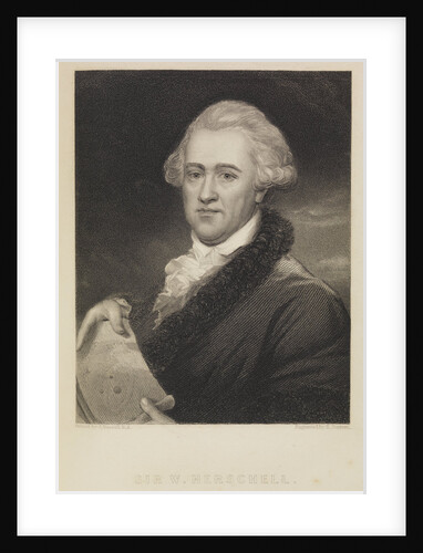 Portrait of William Herschel (1738-1822) by Edward Scriven