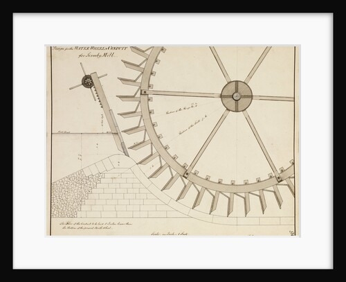 Water mill, Scrooby by John Smeaton