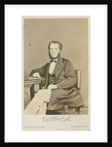 Portrait of Thomas Spencer Cobbold (1828-1886) by Ernest Edwards