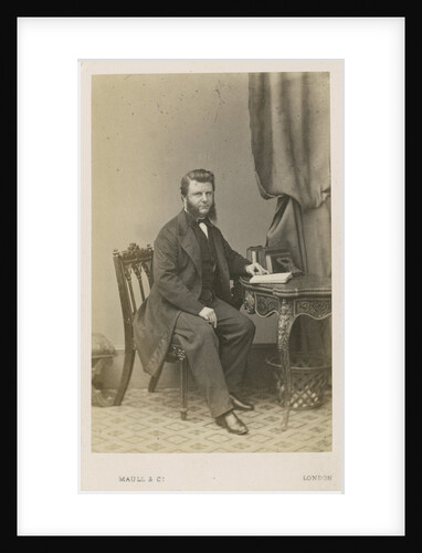 Portrait of Frederick Augustus Abel (1827-1902) by Maull & Co