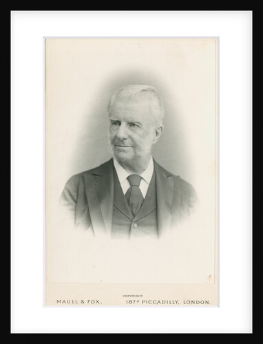 Portrait of Frederick Augustus Abel (1827-1902) by Maull & Fox