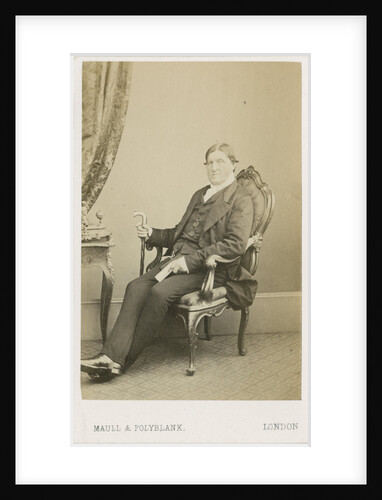 Portrait of Thomas Dyke Acland (1809-1898) by Maull & Polyblank