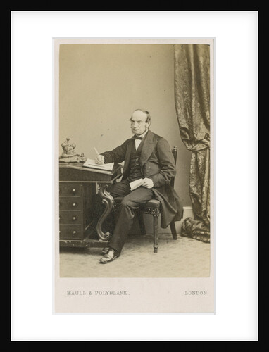 Portrait of John Couch Adams (1819-1882) by Maull & Polyblank