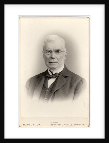 Portrait of George Johnston Allman (1824-1904) by Maull & Fox