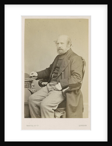 Portrait of Peter William Barlow (1809-1885) by Maull & Co