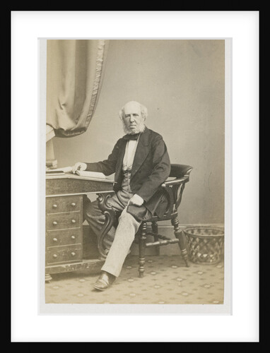 Portrait of William Henry Barlow (1812-1902) by Maull & Polyblank