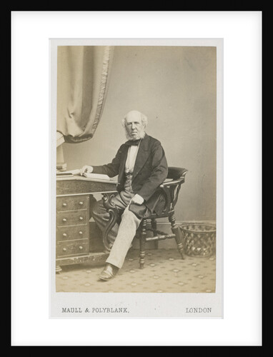 Portrait of William Henry Barlow (1812-1902) by Maull & Polyblank
