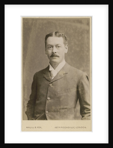 Portrait of Alfred Barnard Basset (1854-1930) by Maull & Fox
